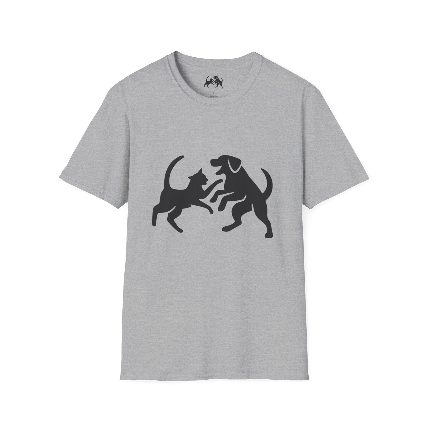 Cat and dog fight T-Shirt