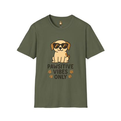 Pawsitive Vibes Only T-Shirt