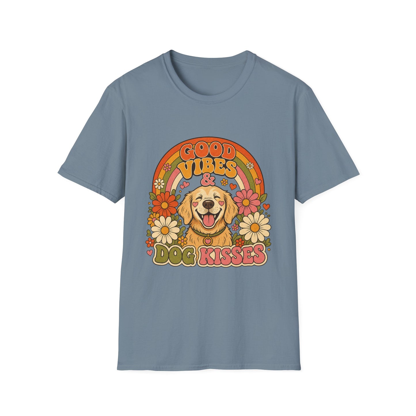 Good Vibes & Dog Kisses T-Shirt