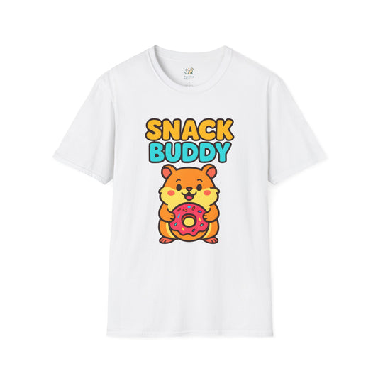 Snack Buddy Donut Hamster T-Shirt