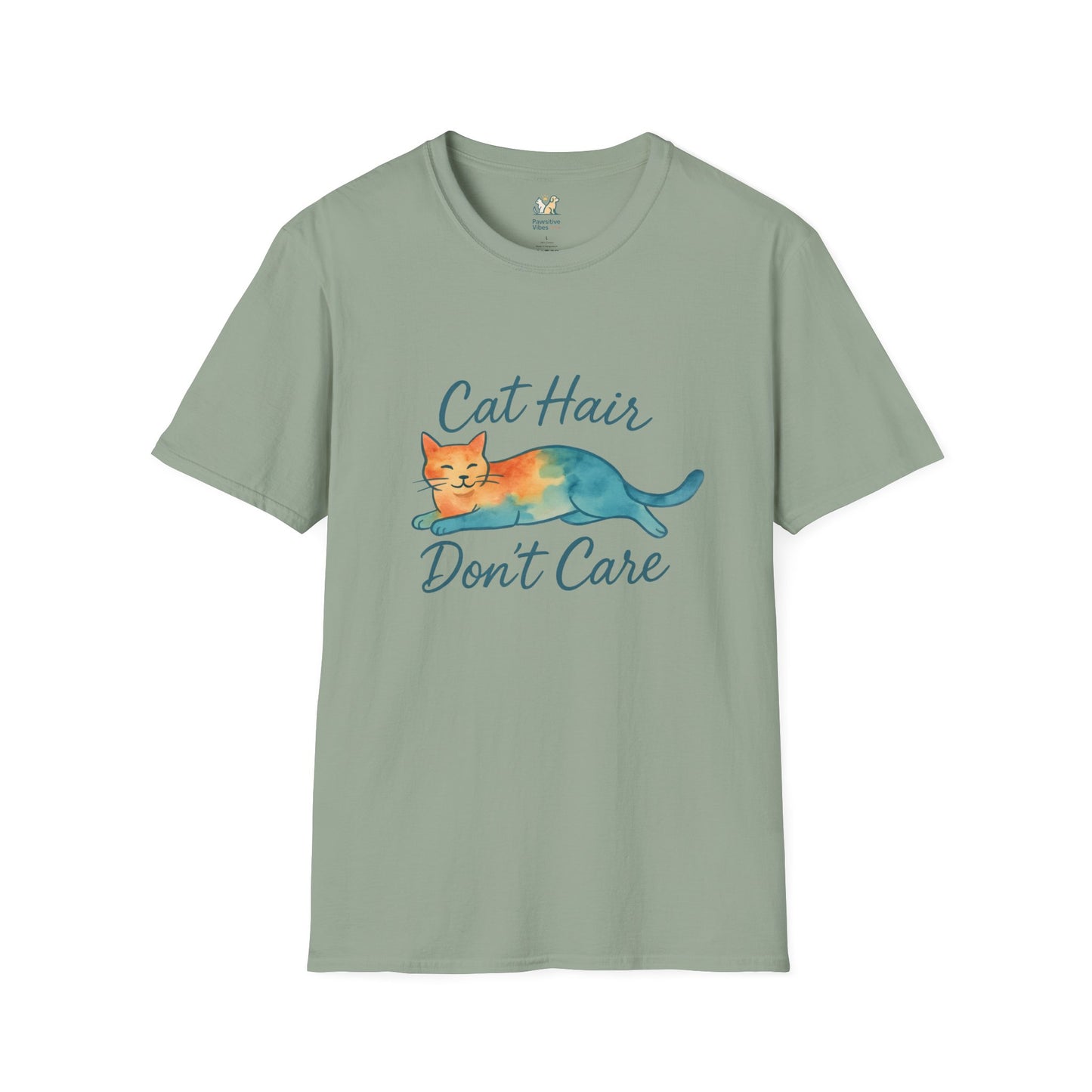 Cat Hair Don't Care T-Shirt