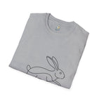 Rabbit Line ArtT-Shirt