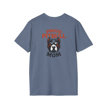 Proud Pitbull Mom T-Shirt