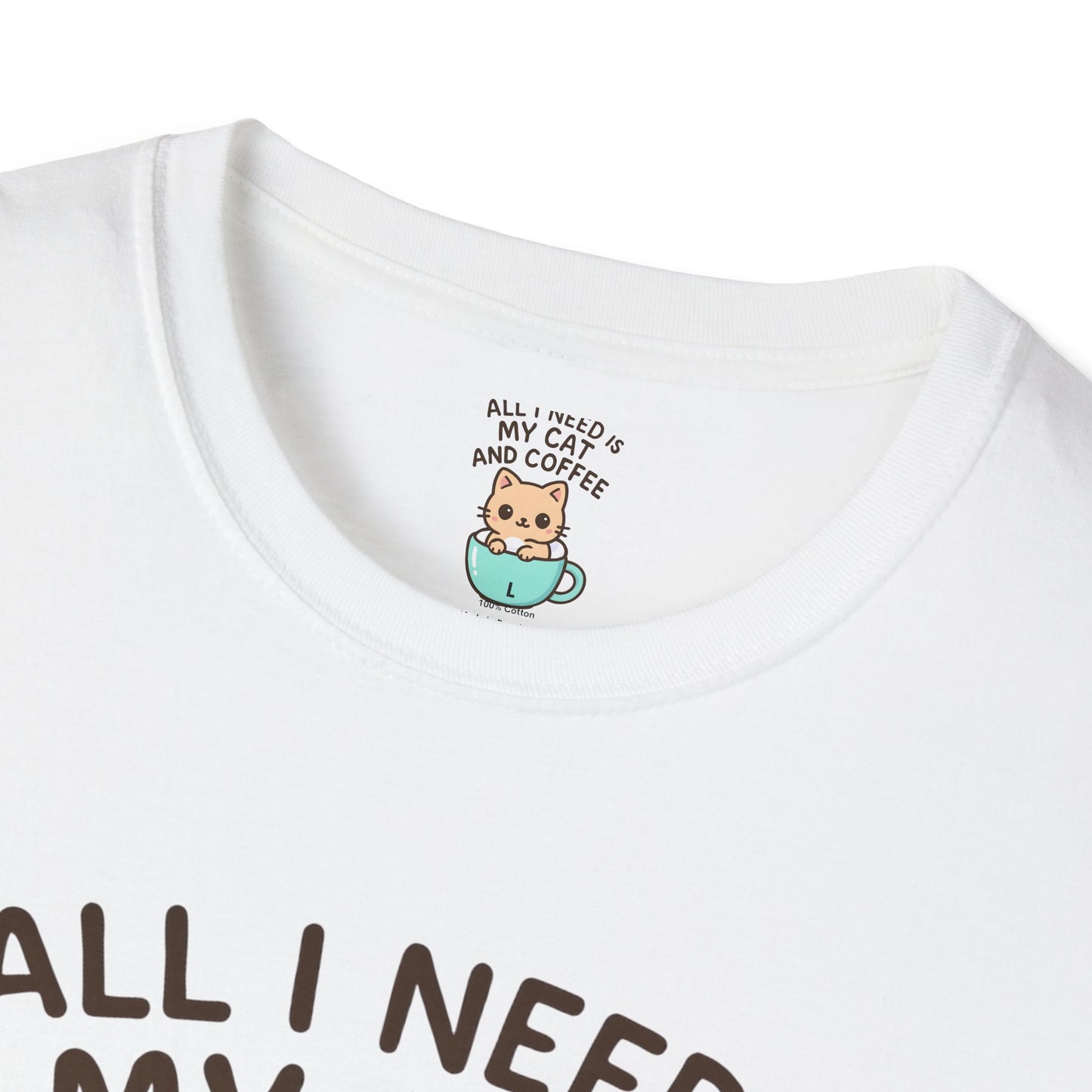 Cat in Coffee Cup T-Shirt