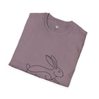 Rabbit Line ArtT-Shirt