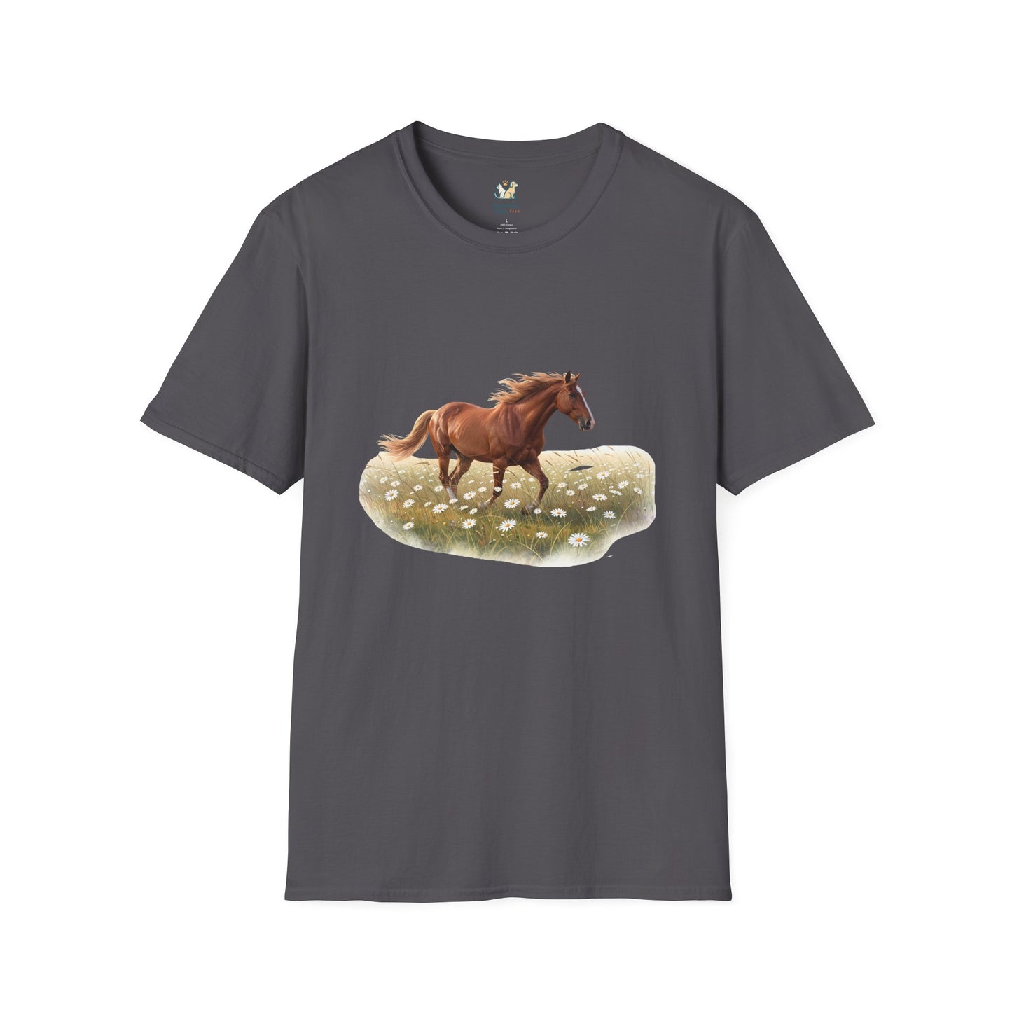 Horse Trotting In A Field T-Shirt