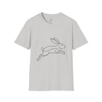 Rabbit Line ArtT-Shirt