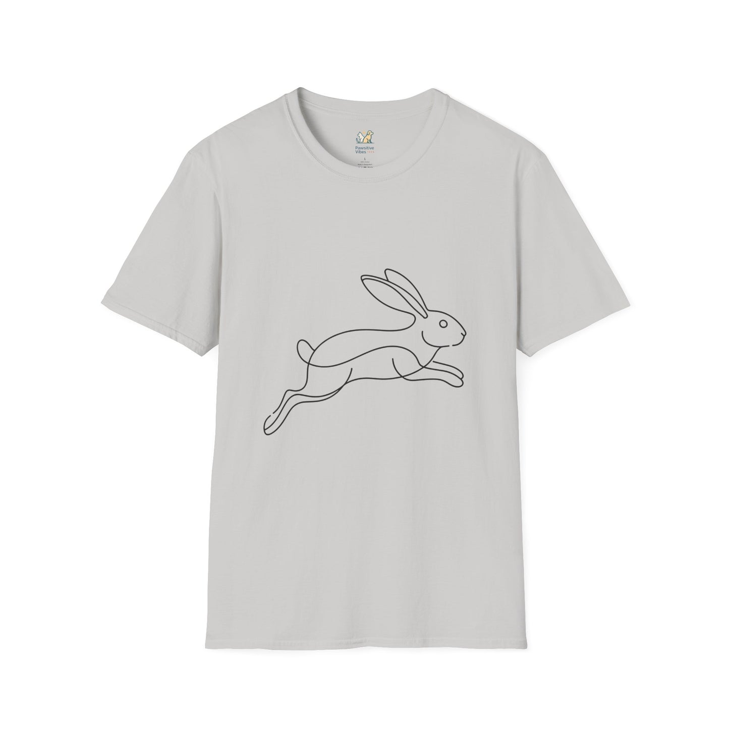 Rabbit Line ArtT-Shirt