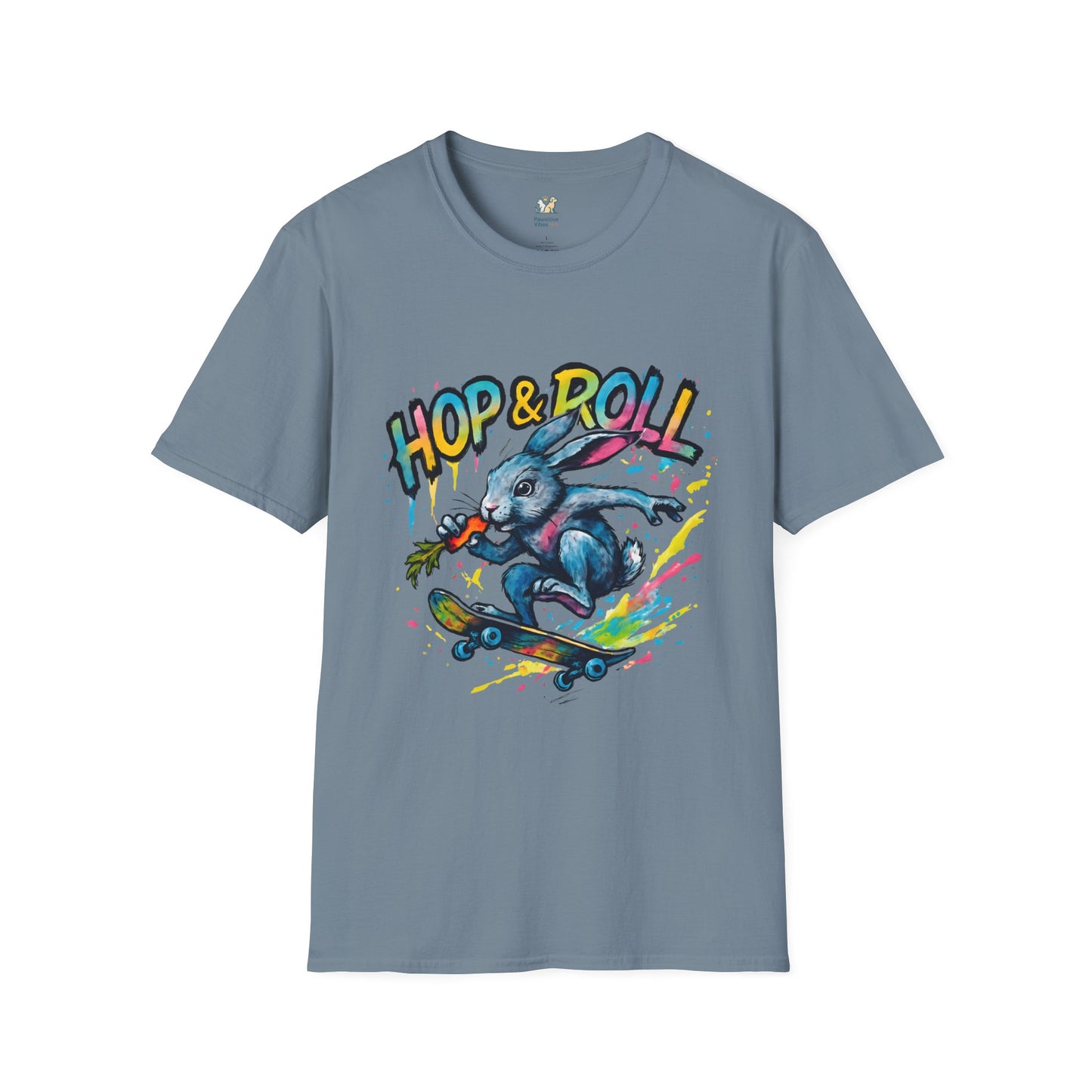 Hop and Roll RabbitT-Shirt