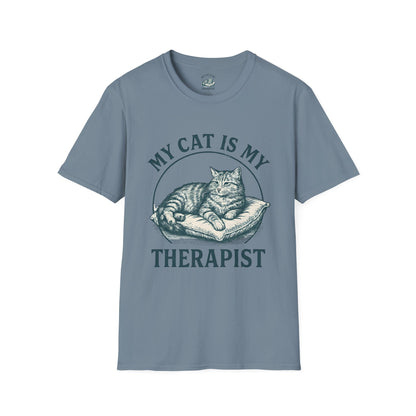 Cat Is My Therapist T-Shirt