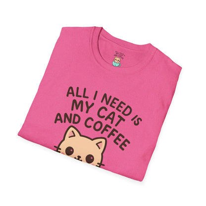 Cat in Coffee Cup T-Shirt