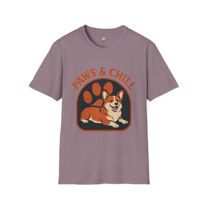 Corgi Paw Print T-Shirt