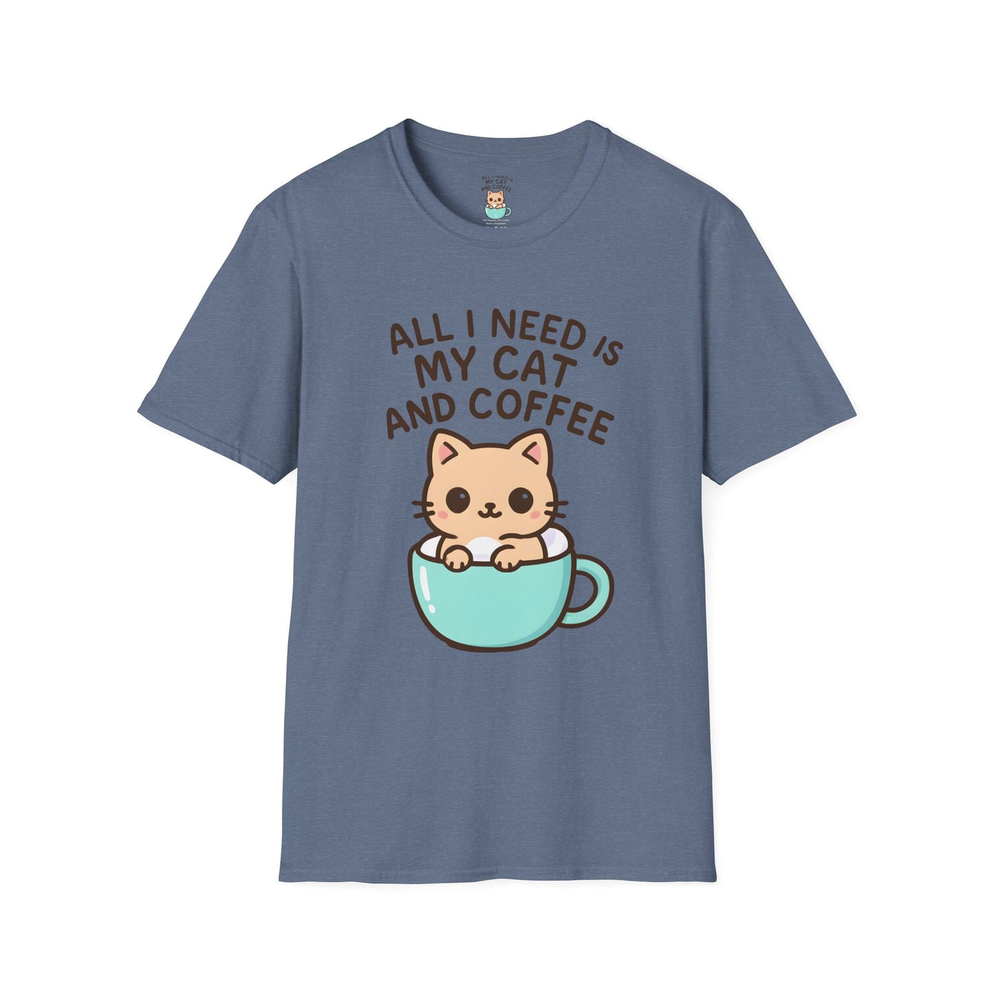Cat in Coffee Cup T-Shirt