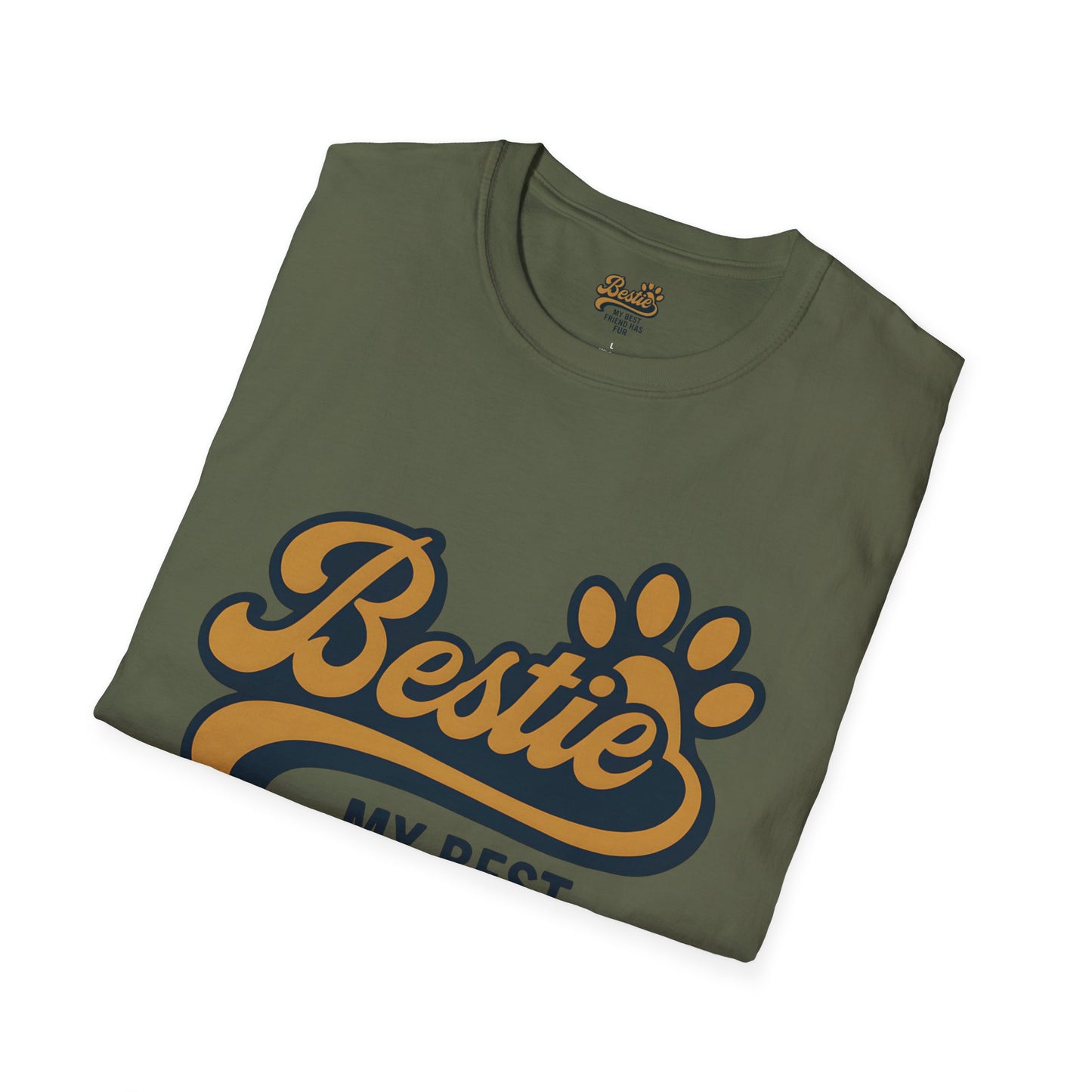 Bestie My Best Friend Has Fur T-Shirt