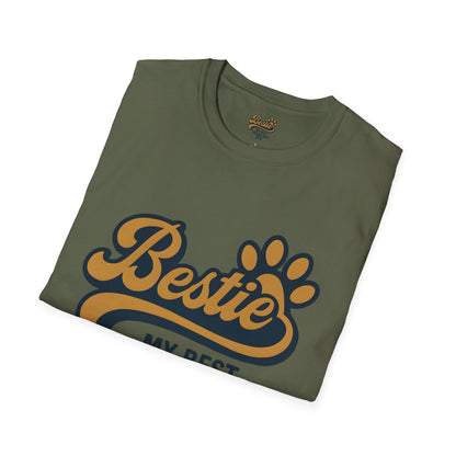 Bestie My Best Friend Has Fur T-Shirt