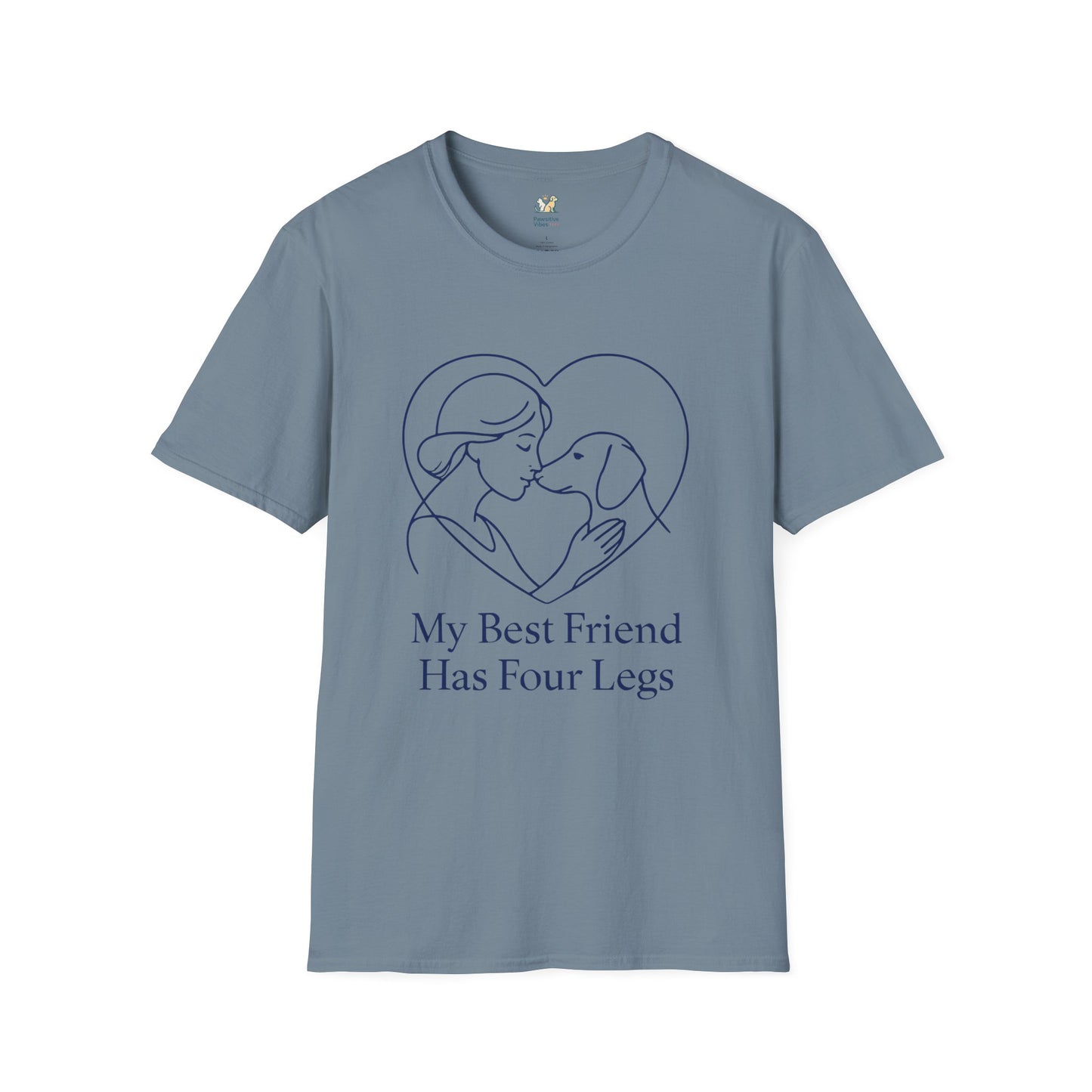 Dog and Woman Heart T-Shirt