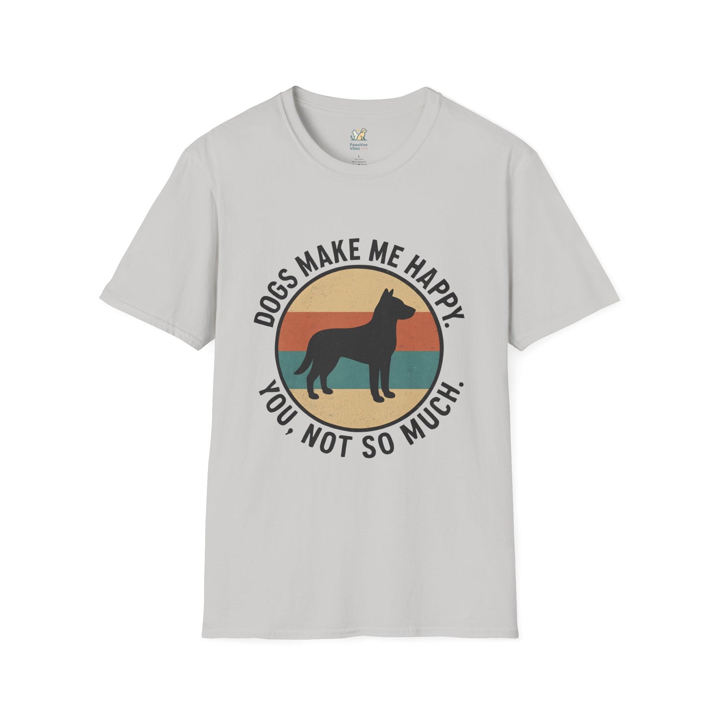 Dogs Make Me Happy T-Shirt