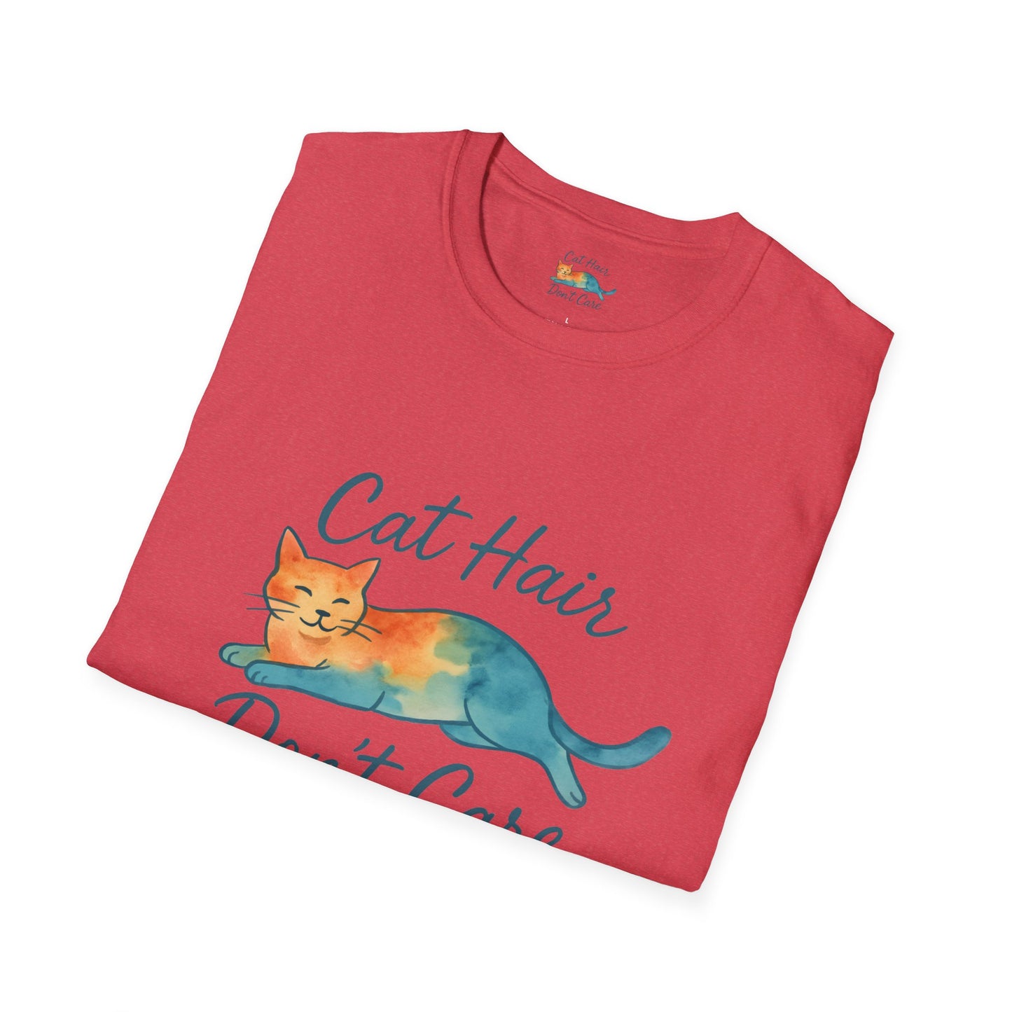 Cat Hair Don't Care T-Shirt