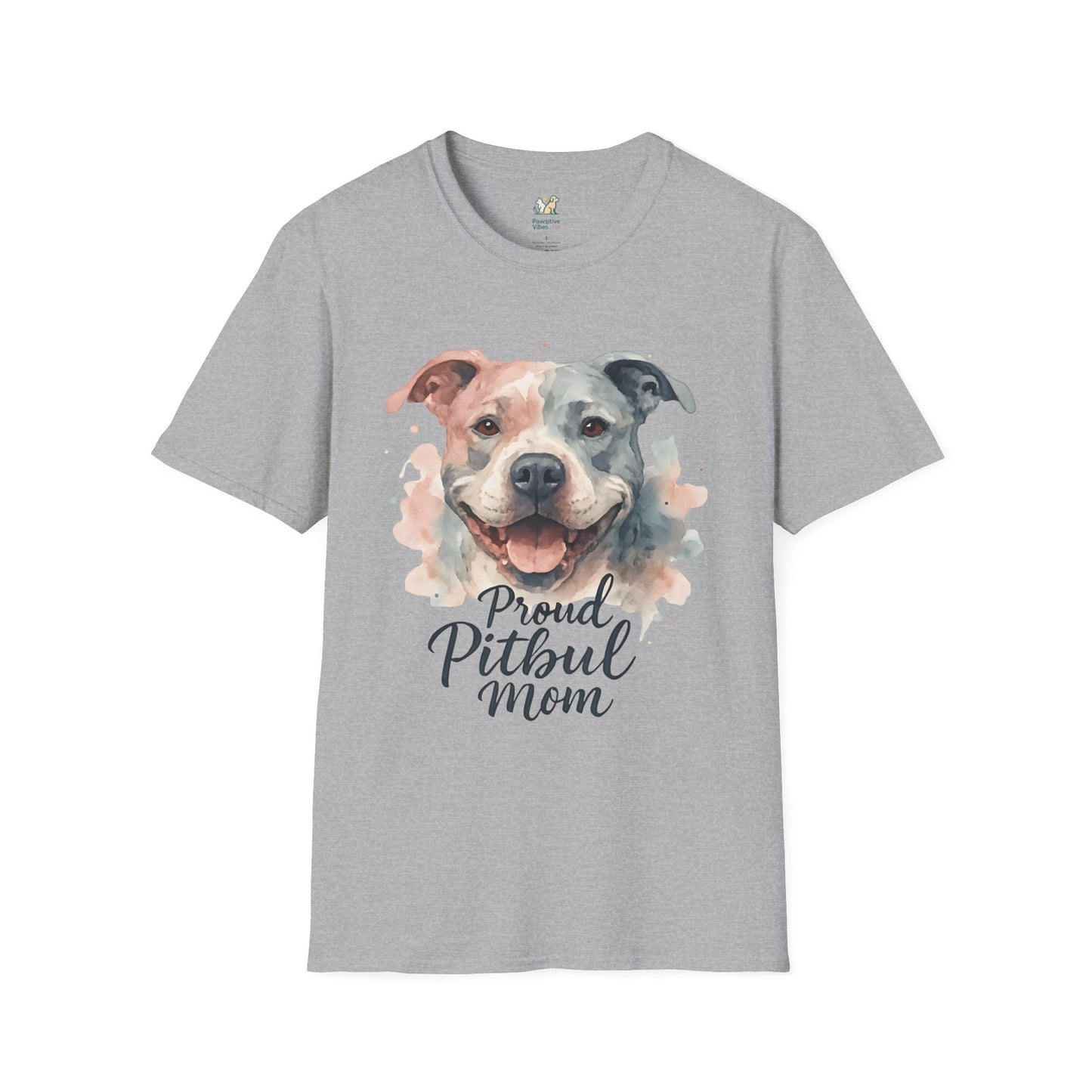 Proud Pitbull Mom T-Shirt