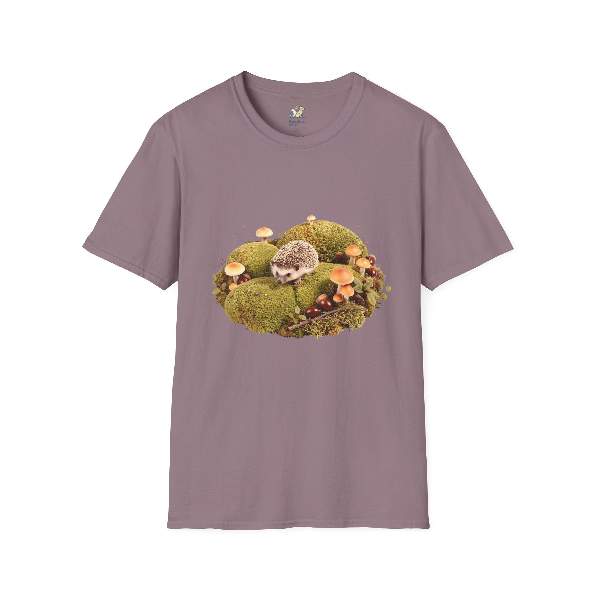 Hedgehog In A Mini Moss Garden T-Shirt