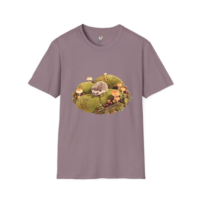 Hedgehog In A Mini Moss Garden T-Shirt