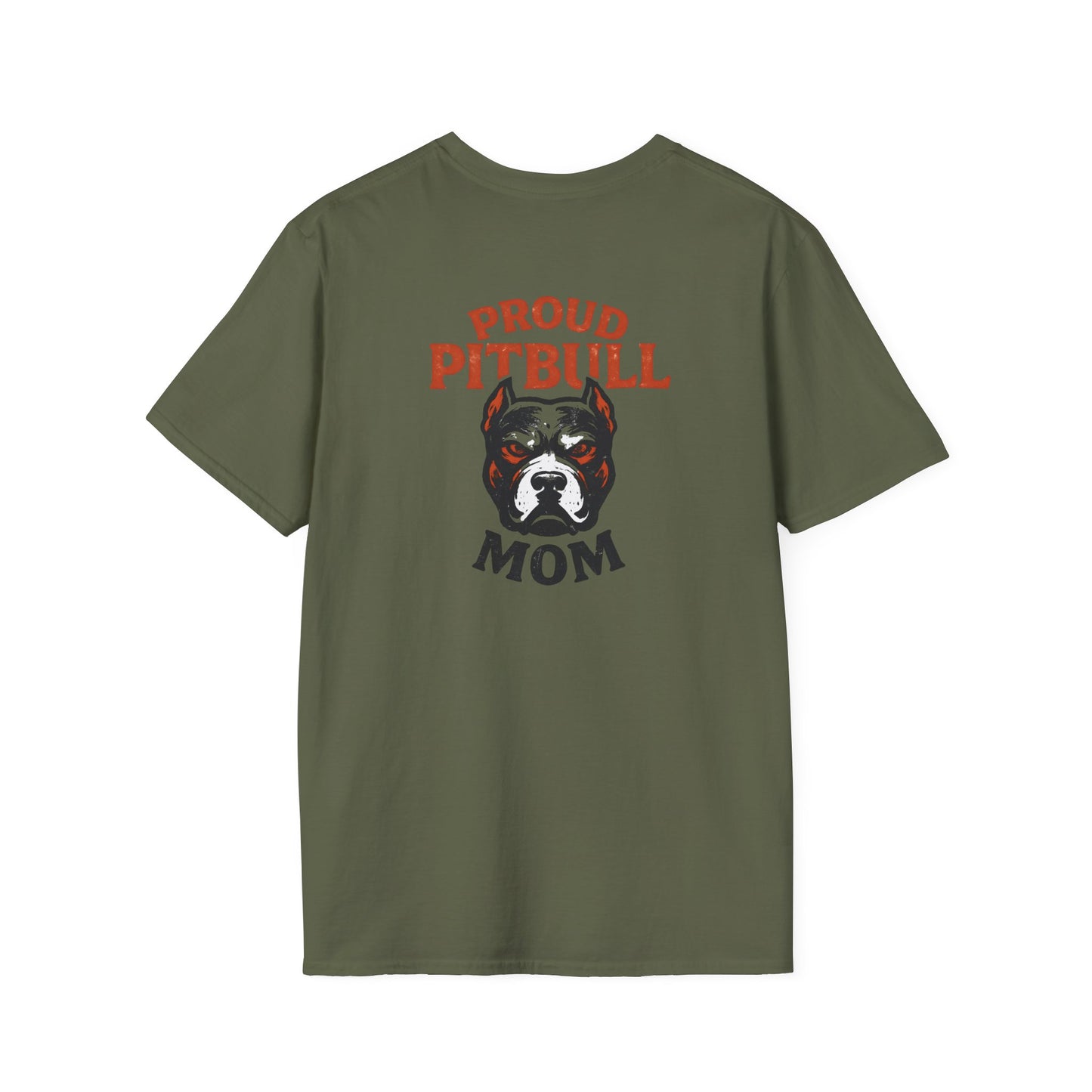 Proud Pitbull Mom T-Shirt