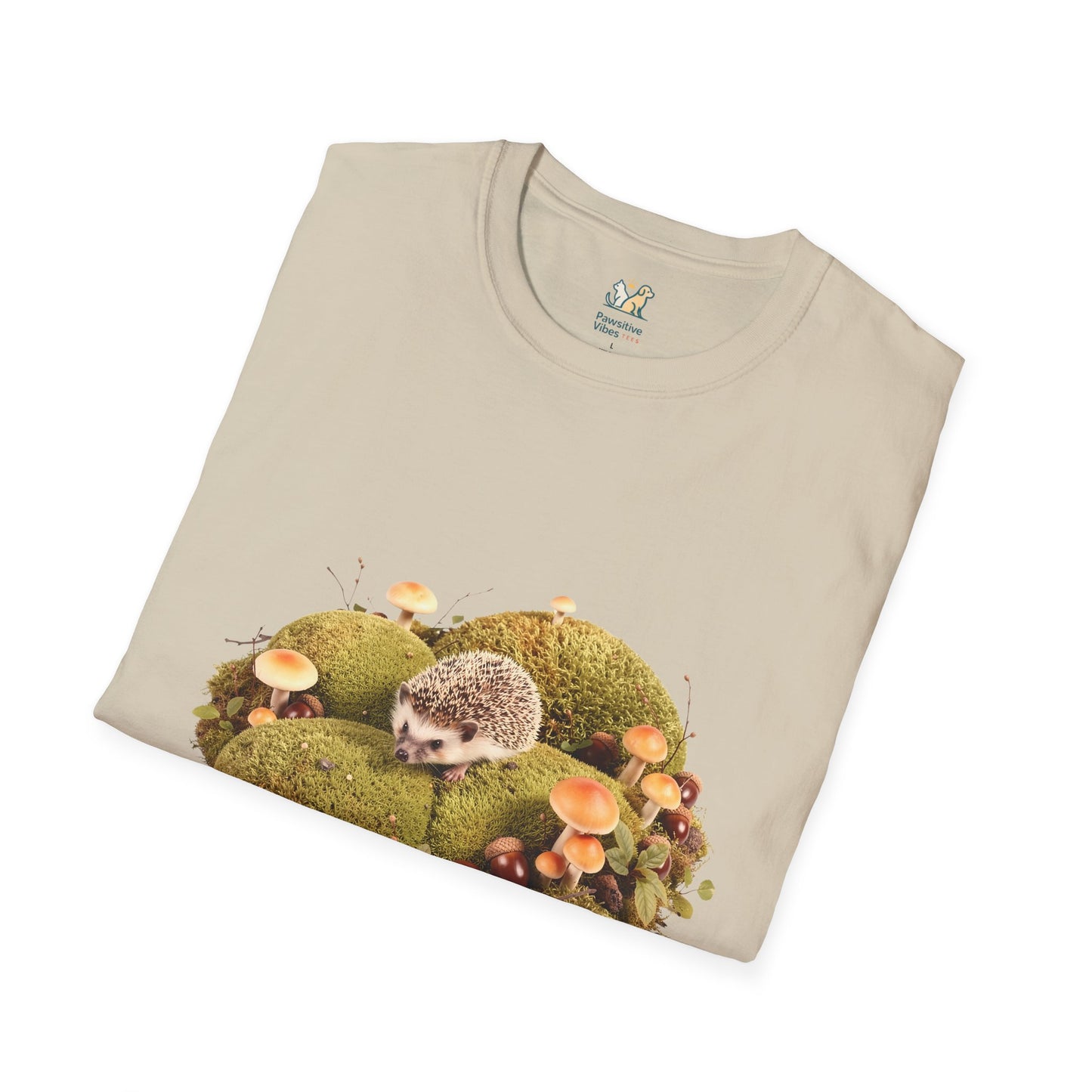Hedgehog In A Mini Moss Garden T-Shirt
