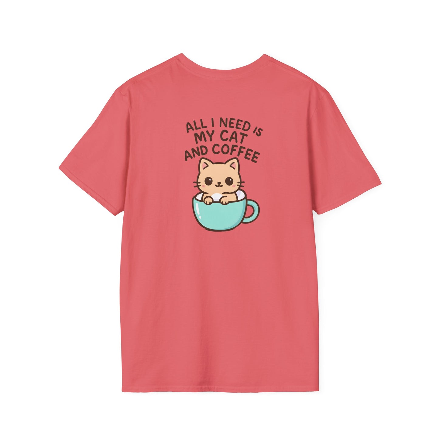 Cat in Coffee Cup T-Shirt