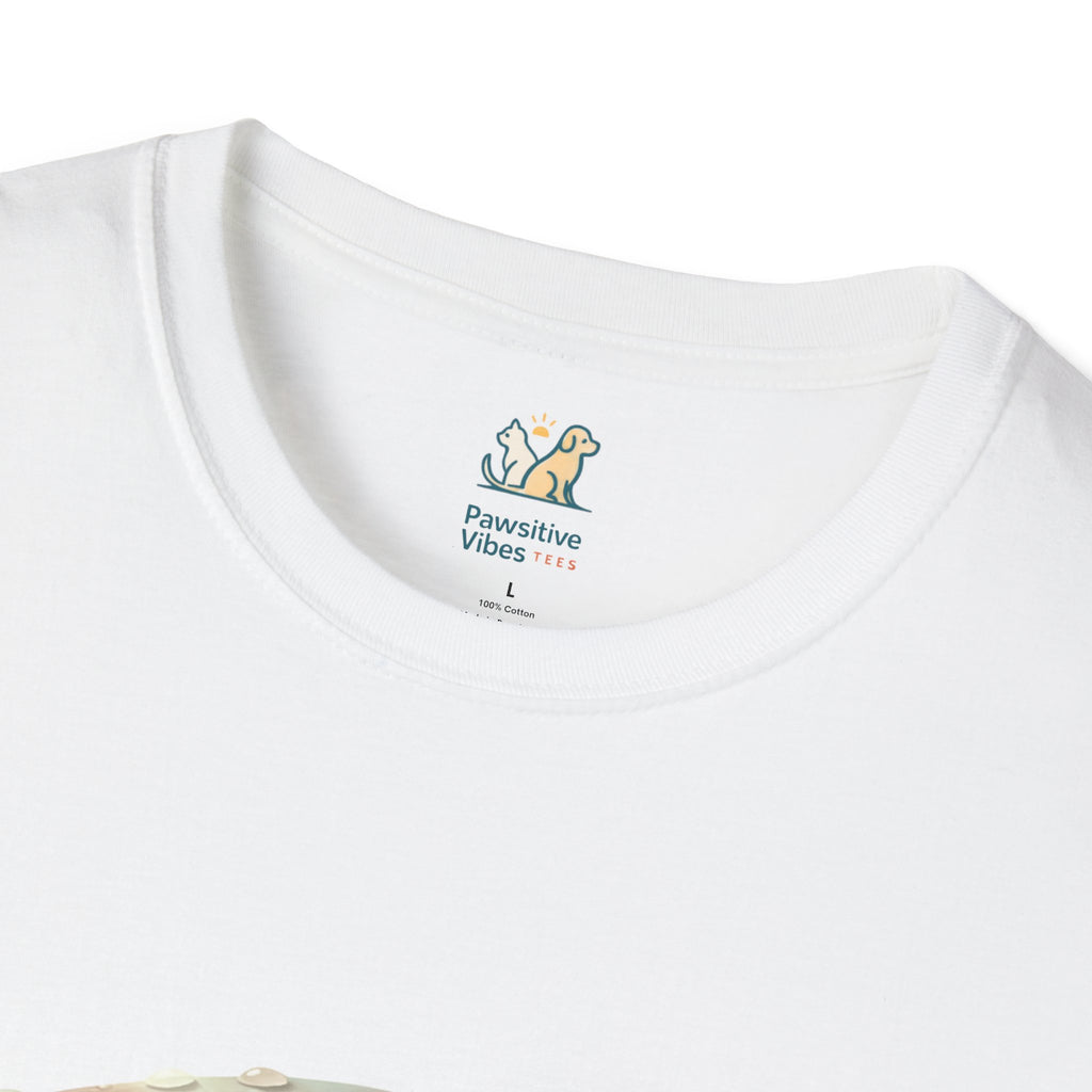 Fluffy Rabbit Beneath A Mushroom T-Shirt