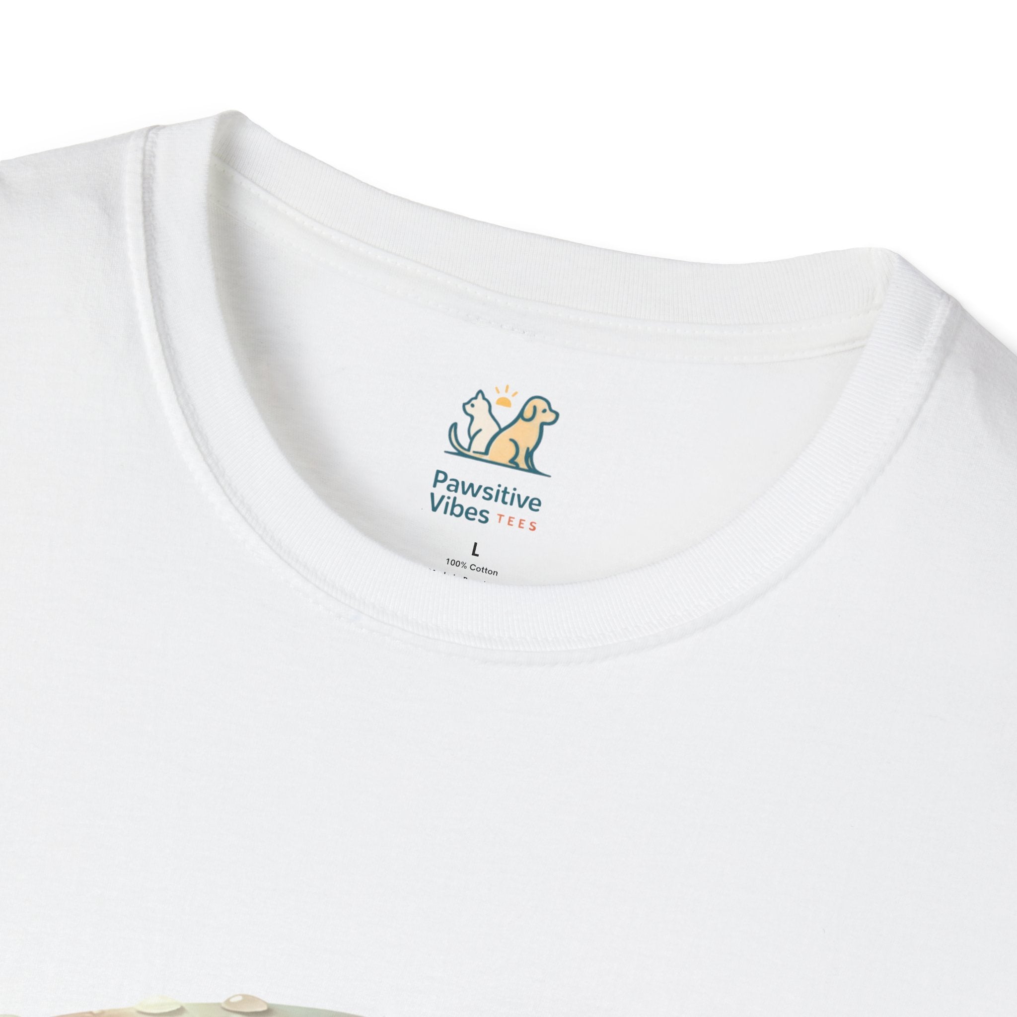 Fluffy Rabbit Beneath A Mushroom T-Shirt