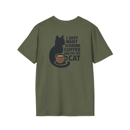 Cat and Coffee T-Shirt