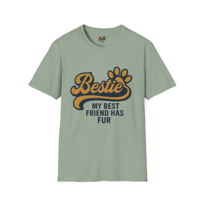 Bestie My Best Friend Has Fur T-Shirt