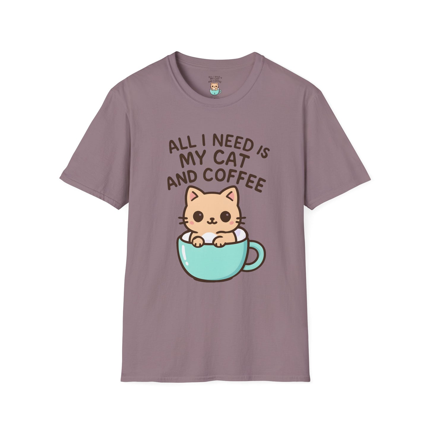 Cat in Coffee Cup T-Shirt