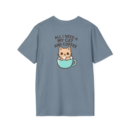 Cat in Coffee Cup T-Shirt