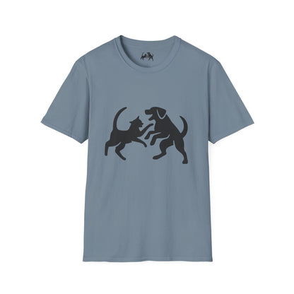 Cat and dog fight T-Shirt