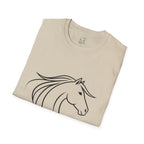 Horse Head Silhouette T-Shirt