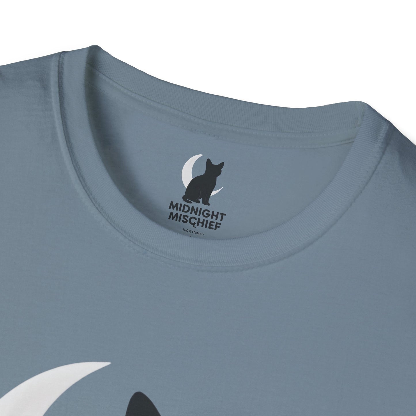 Midnight Mischief Moonlit Cat T-Shirt