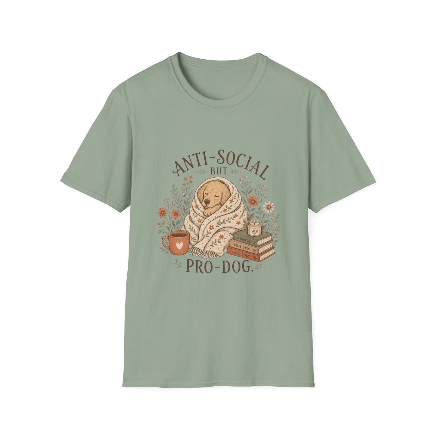 Anti-Social But Pro Dog T-Shirt