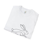 Rabbit Line ArtT-Shirt