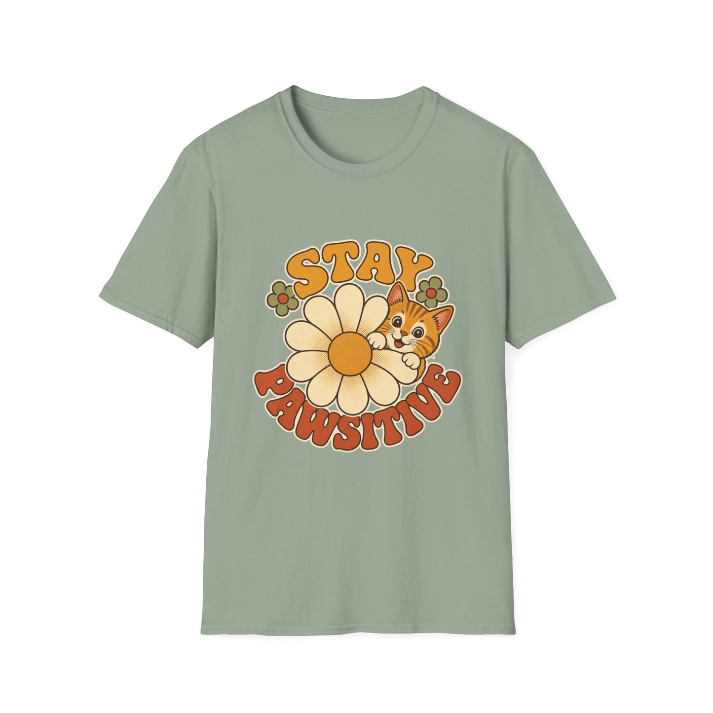Stay Pawsitive T-Shirt
