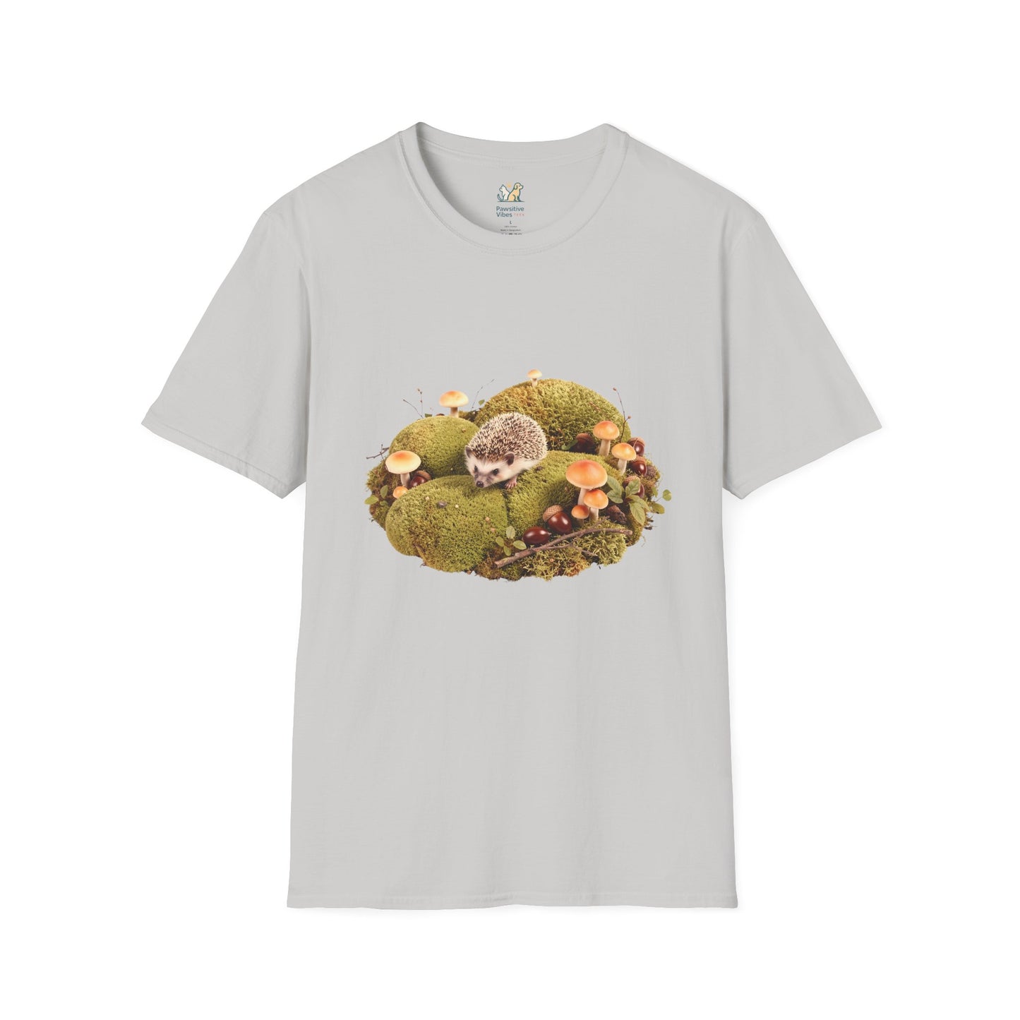 Hedgehog In A Mini Moss Garden T-Shirt