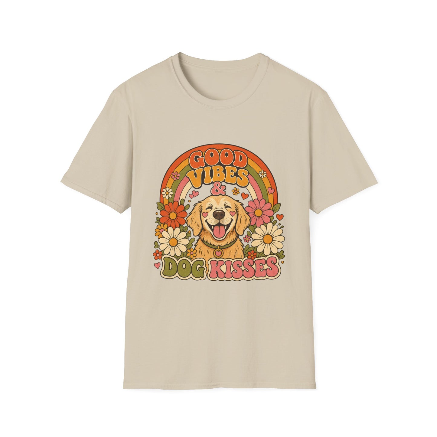 Good Vibes & Dog Kisses T-Shirt