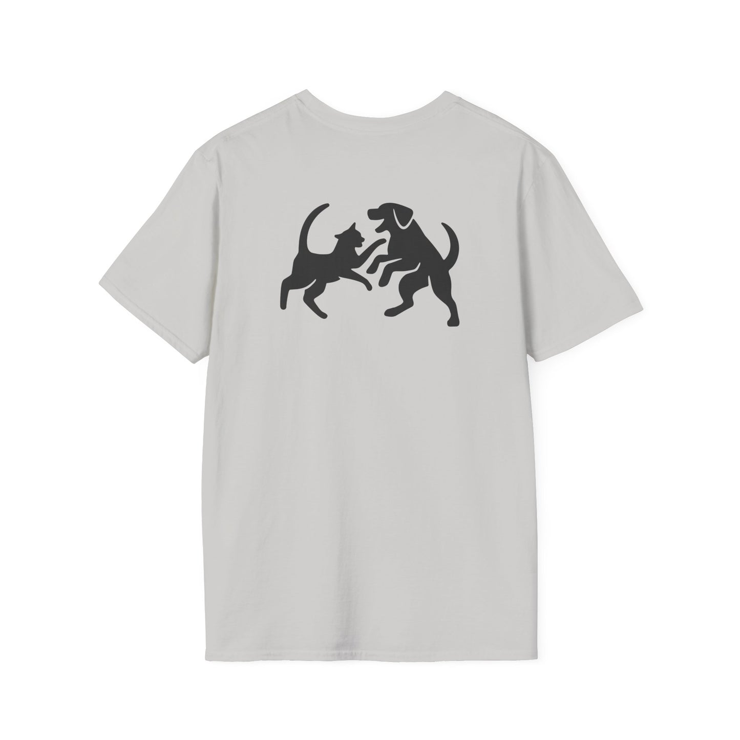 Cat and dog fight T-Shirt