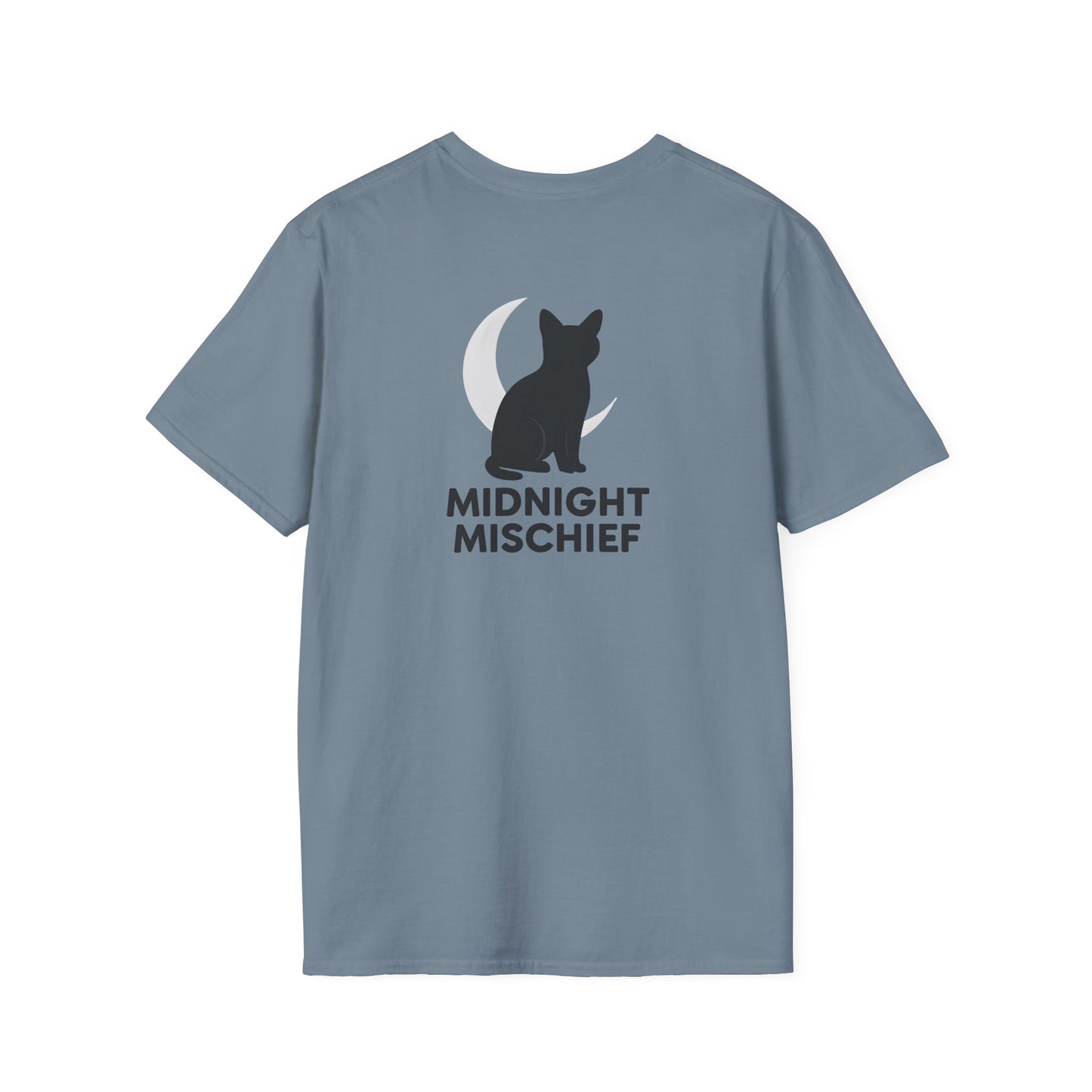 Midnight Mischief Moonlit Cat T-Shirt