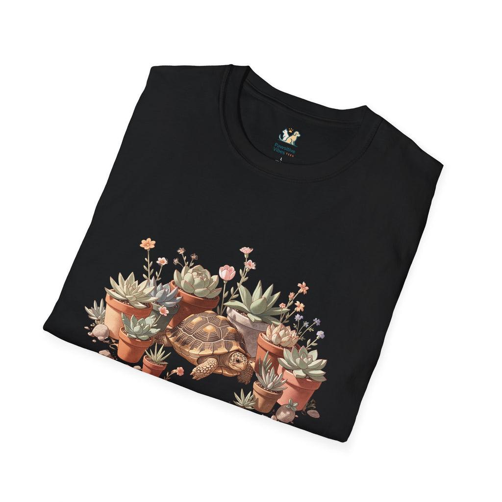 Tortoise Amid Succulents T-Shirt
