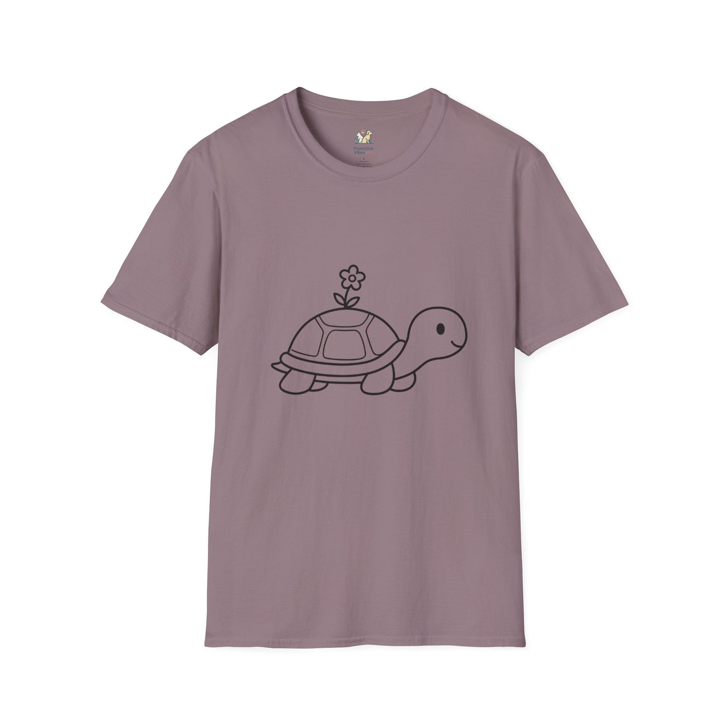 Turtle Line Art T-Shirt