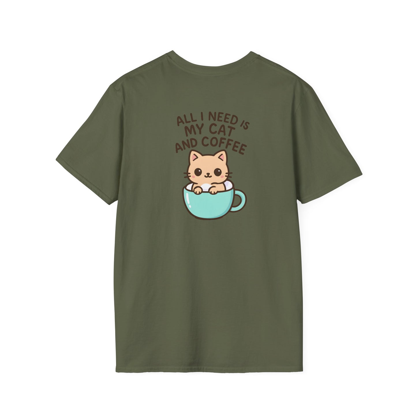 Cat in Coffee Cup T-Shirt