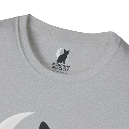 Midnight Mischief Moonlit Cat T-Shirt