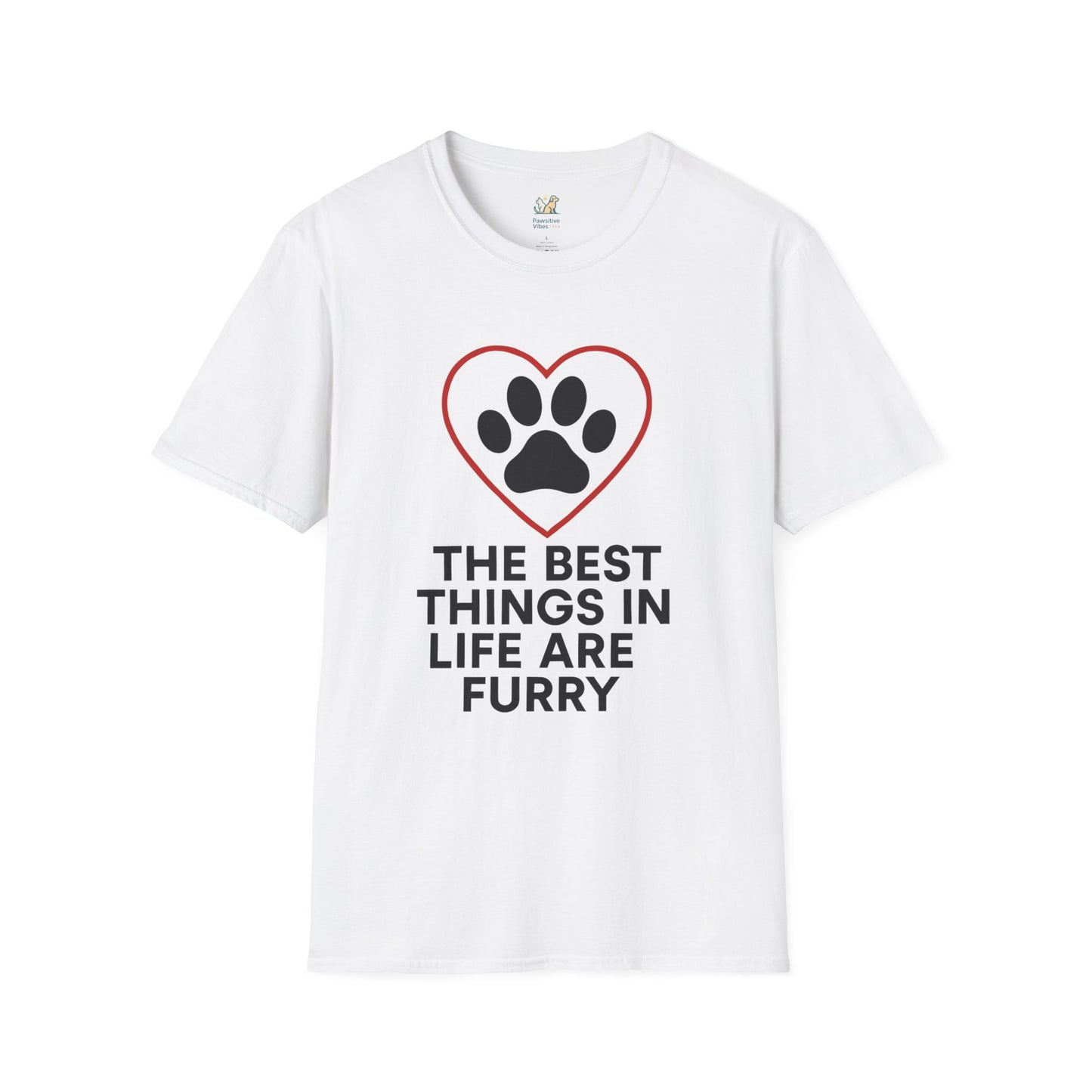 Red Heart Outline T-Shirt