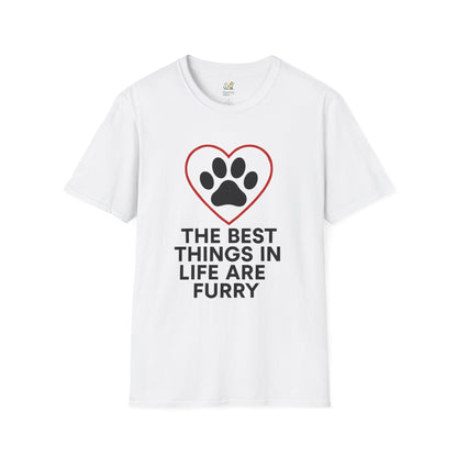 Red Heart Outline T-Shirt